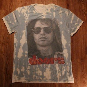 Custom bleached Doors Jim Morrison Tee
